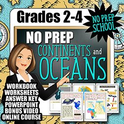 Teaching Kids About Continents and Oceans Free Online Course
